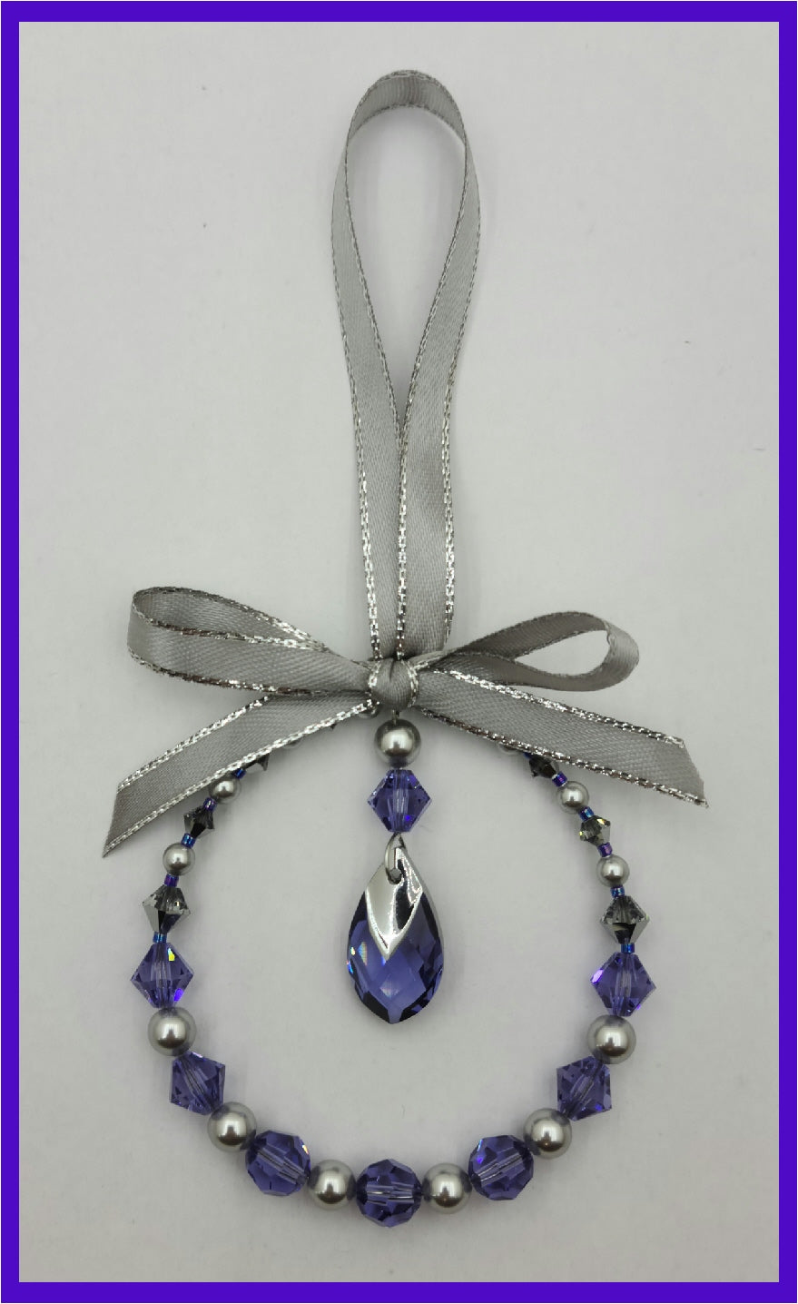 Tanzanite Crystal Wreath