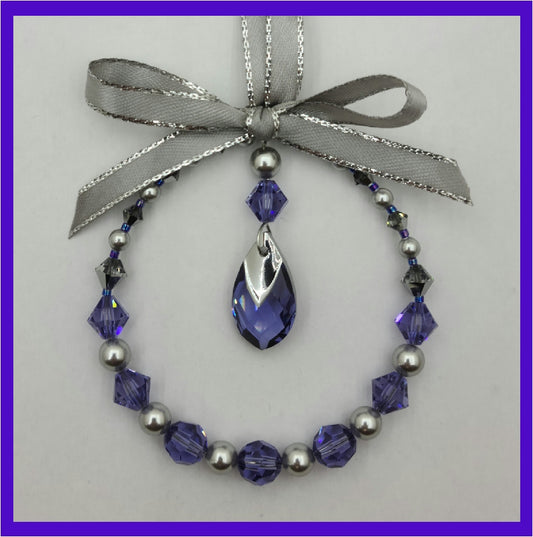 Tanzanite Crystal Wreath