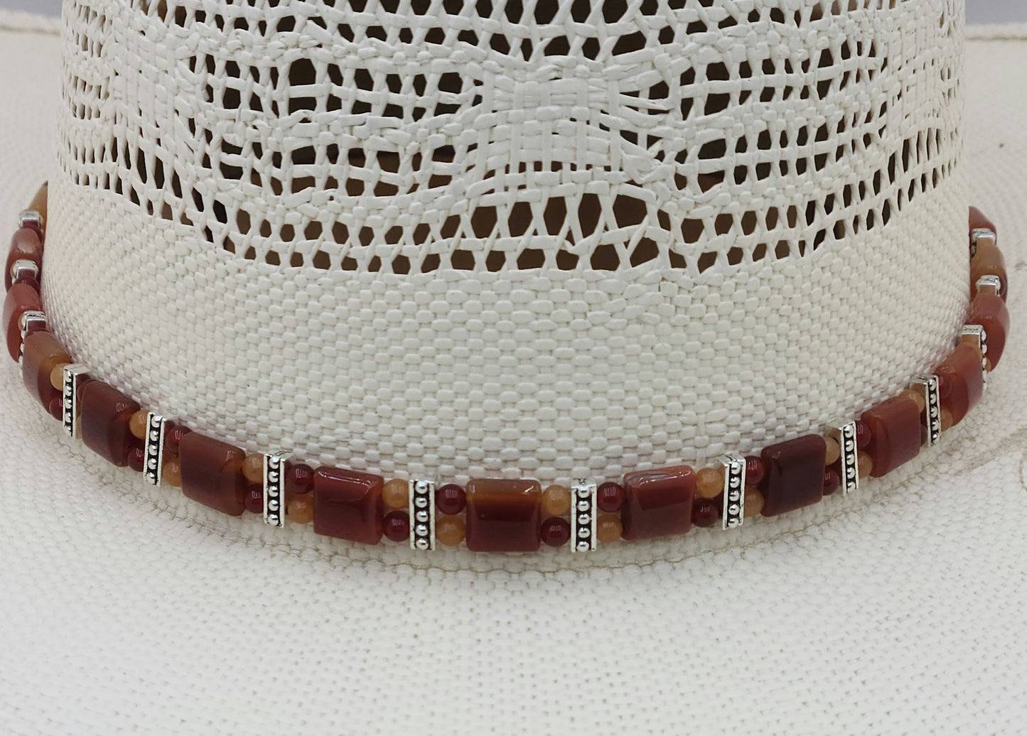 Hatband - Carnelian