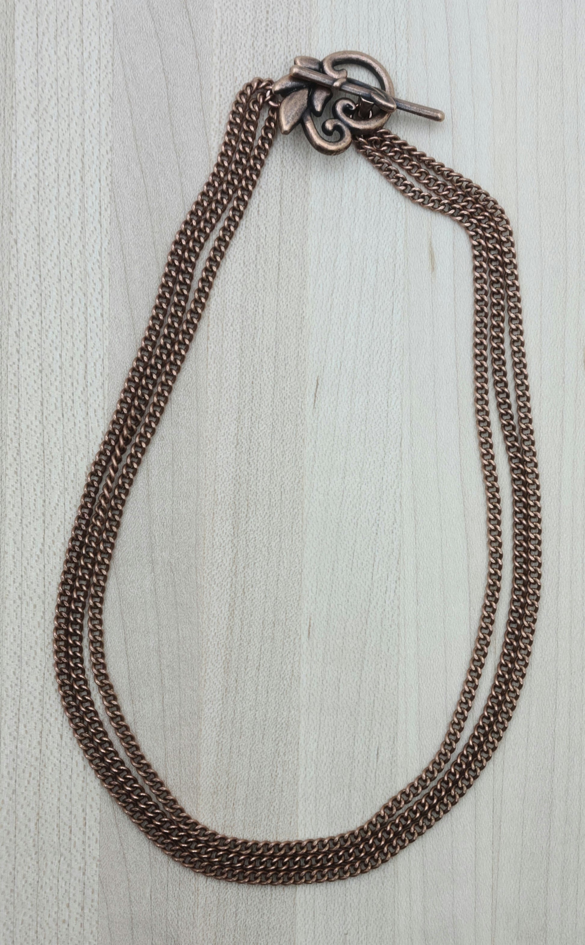 Antique Copper Boot Bracelet Bling
