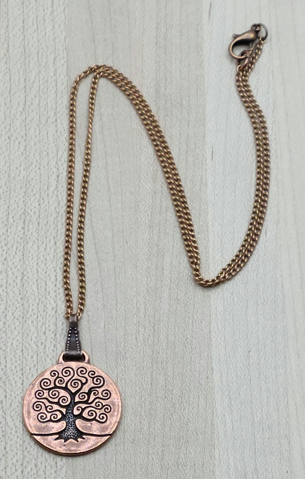 Tree of Life Copper Necklace