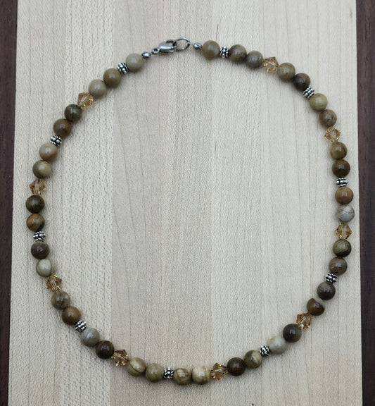 Petrified Wood Boot Bling