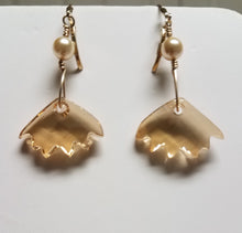 crystal-golden-shadow-Zinnia-Leverback-Earrings-gold-fill