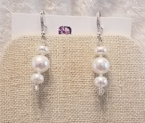 Graduated-Freshwater-Pearls-Crystal-Earrings-Wedding