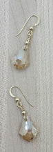 Golden Shadow Crystal Baroque Earrings