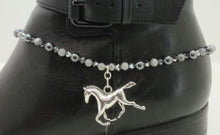 Horse & Hematite Boot Bling Bracelet