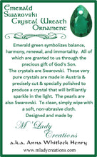 Emerald Wreath Symbolism Card