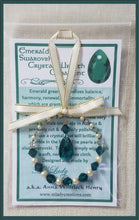 packaged emerald crystal wreath